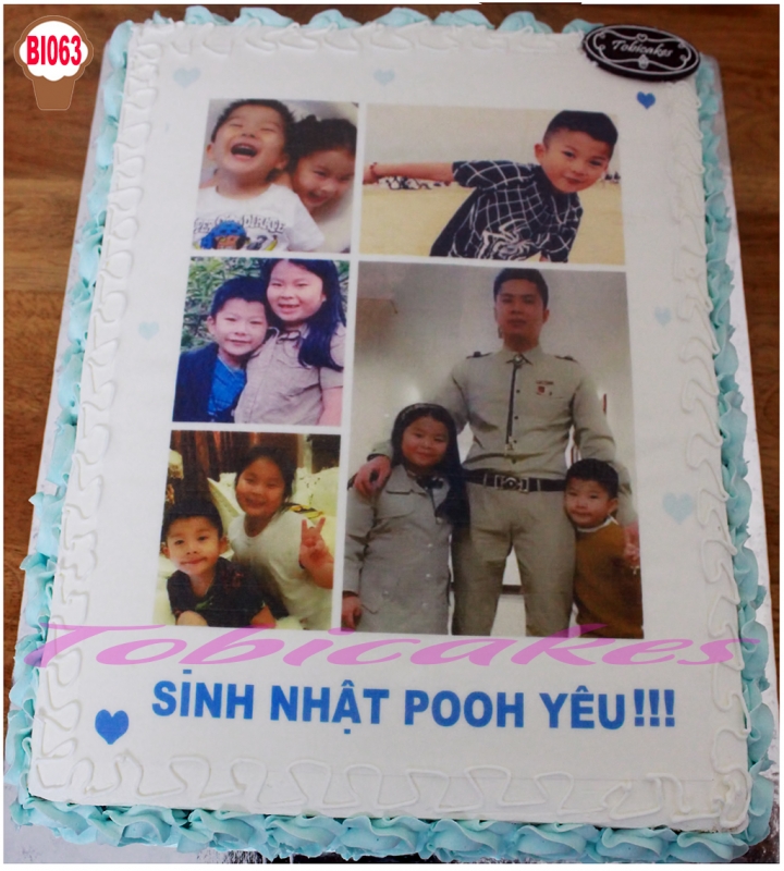 [BI063] BÁNH SINH NHẬT IN ẢNH THEO YÊU CẦU