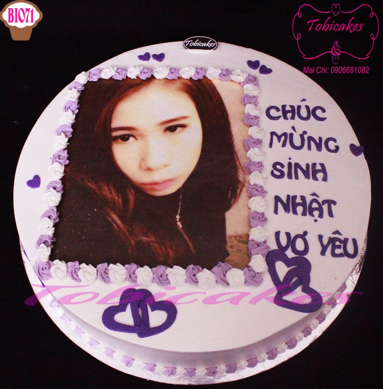 [BI071] BÁNH SINH NHẬT IN ẢNH THEO YEU CẦU