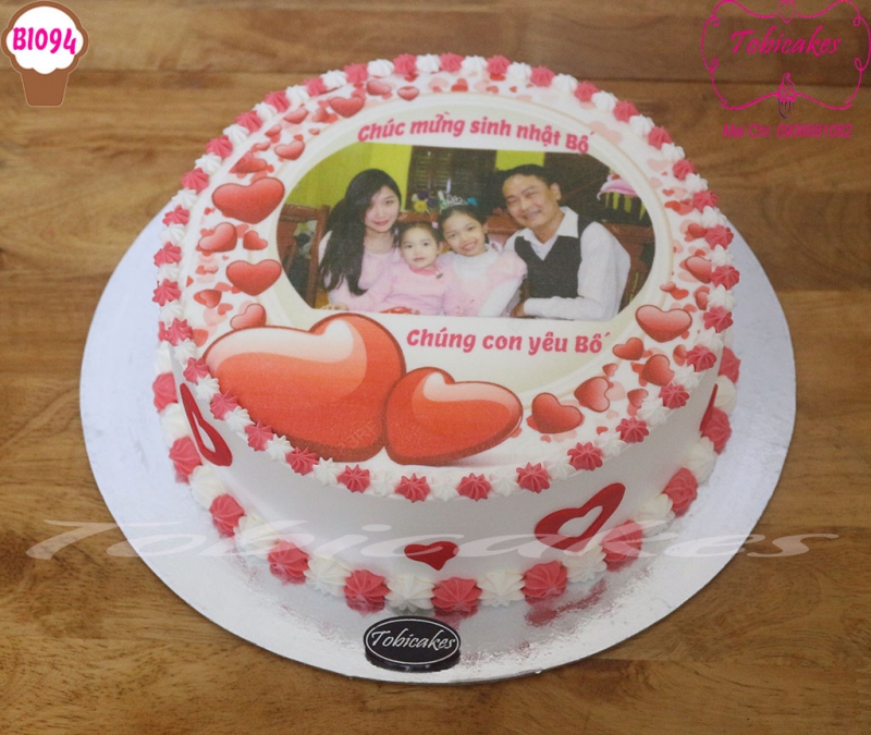 [BI094] BÁNH SINH NHẬT IN ẢNH THEO YÊU CẦU