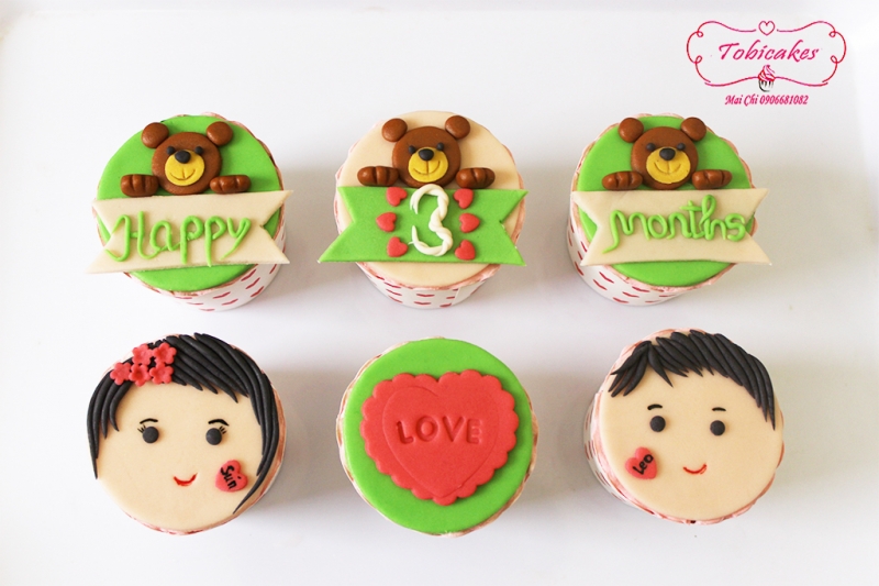 CUPCAKES KỶ NIỆM 3 THÁNG
