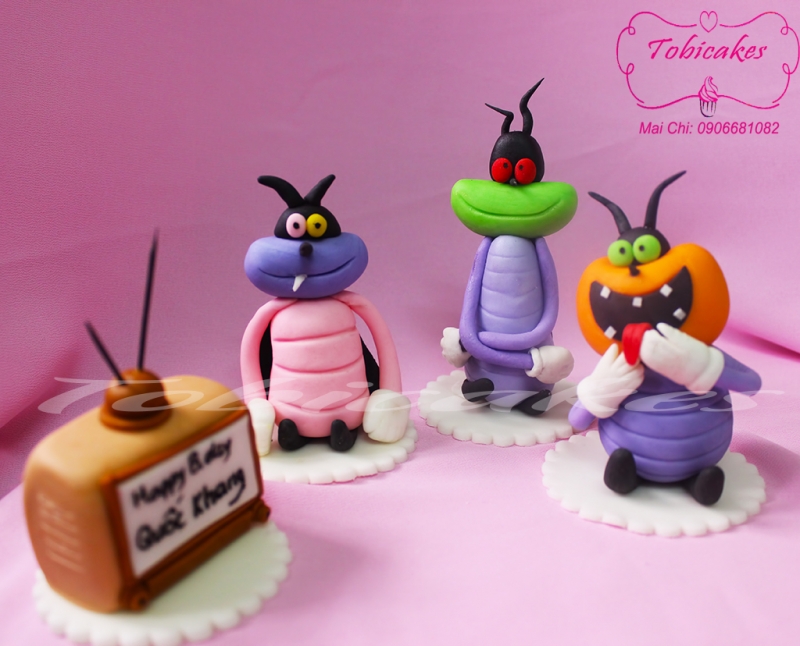 CUPCAKES NHỮNG CHÚ GIÁN TRONG PHIM HOẠT HÌNH OGGY
