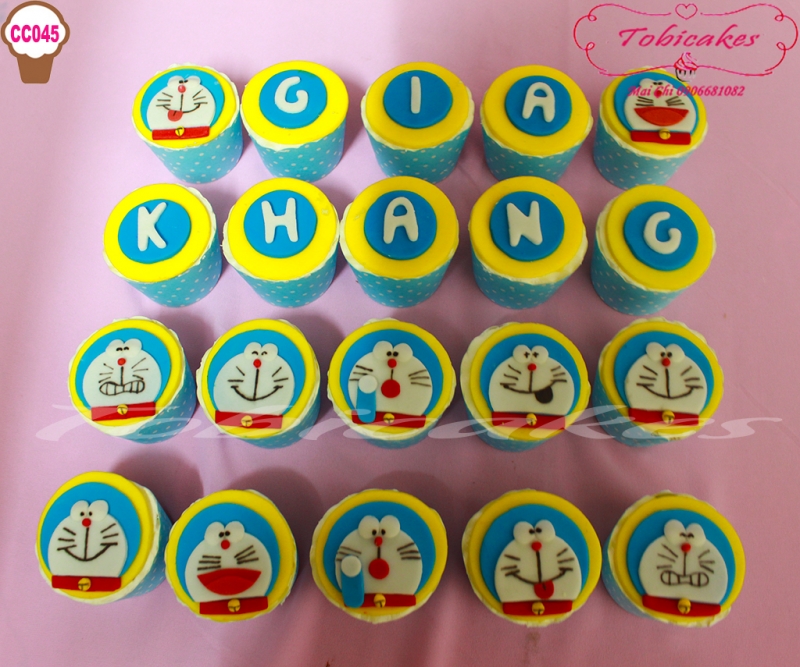 [CC045] CUPCAKES DOREMON 2D