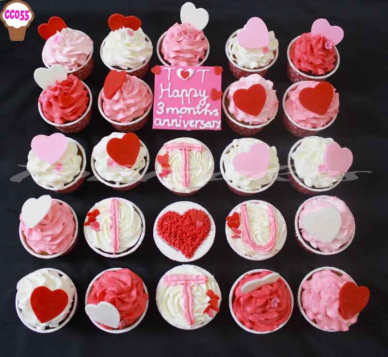 [CC055] CUPCAKES KỈ NIỆM 3 THÁNG