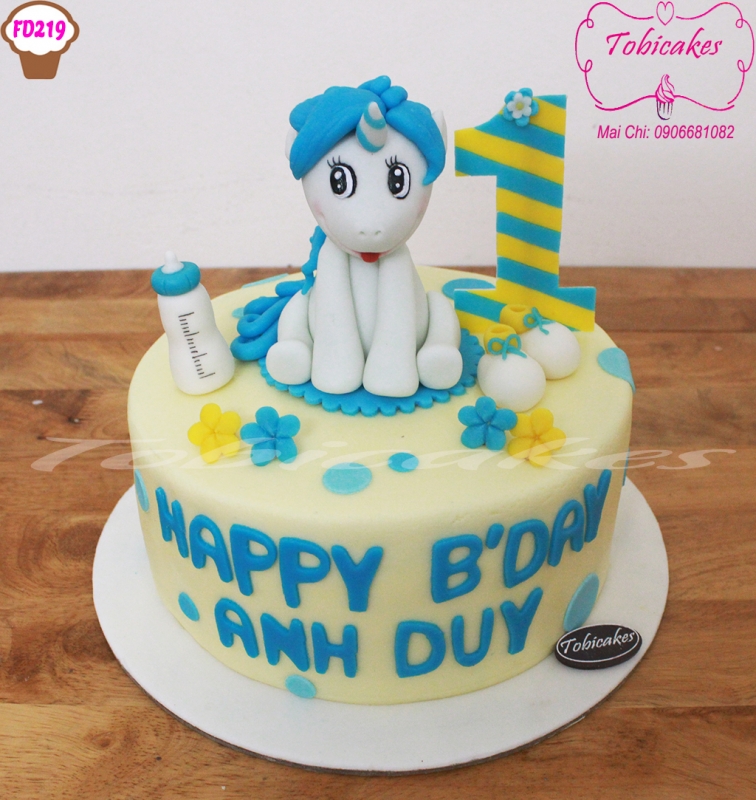 [FD219] BÁNH SINH NHẬT TẠO HÌNH NGỰA PONY