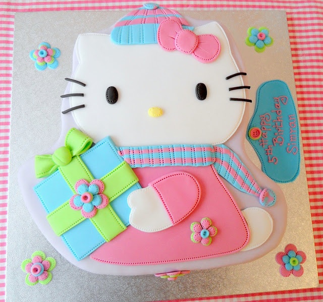 BÁNH SINH NHẬT ĐỘC ĐÁO HÌNH MÈO KITTY