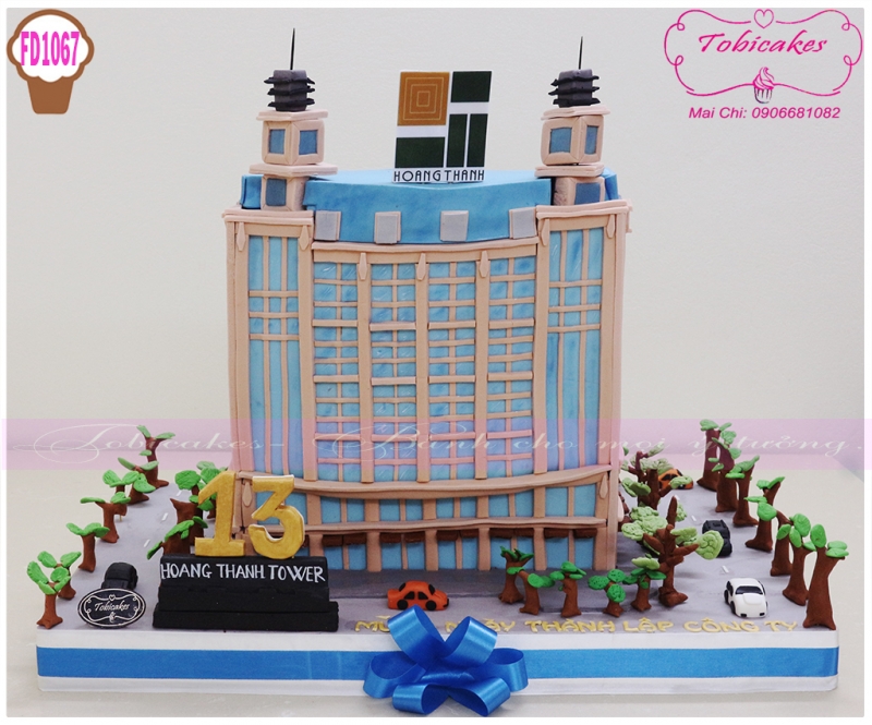 BÁNH SINH NHẬT TẠO HÌNH HOÀNG THÀNH TOWER