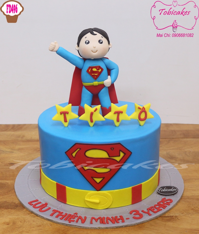 [FD496] BÁNH SINH NHẬT TẠO HÌNH SIÊU NHÂN