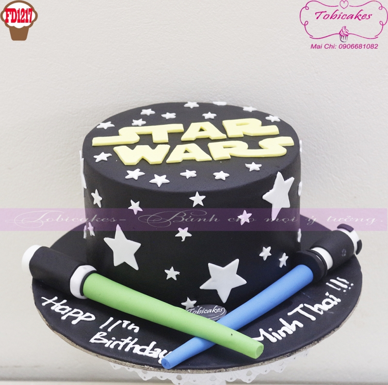 [FD1217] BÁNH SINH NHẬT CHỦ ĐỀ STAR WAR