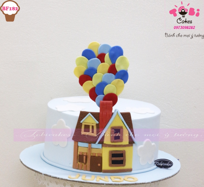 [BF182] BÁNH SINH NHẬT TRANG TRÍ CHỦ ĐỀ PHIM '' UP ''