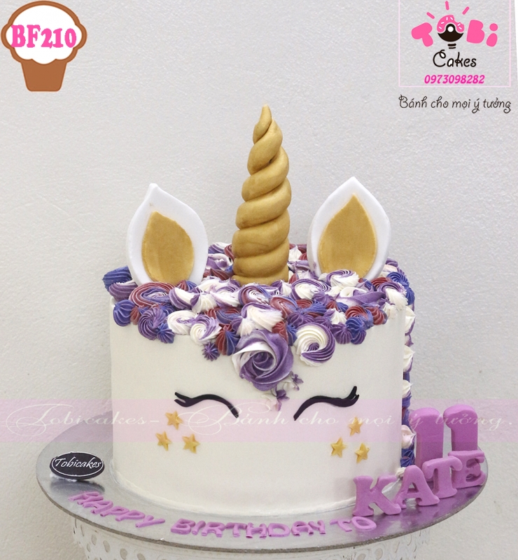 [BF210 BÁNH SINH NHẬT TRANG TRÍ CHỦ ĐỀ PONY