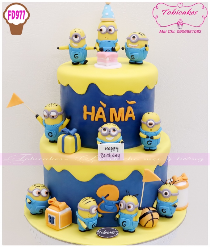 BÁNH SINH NHẬT TẠO HÌNH MINION