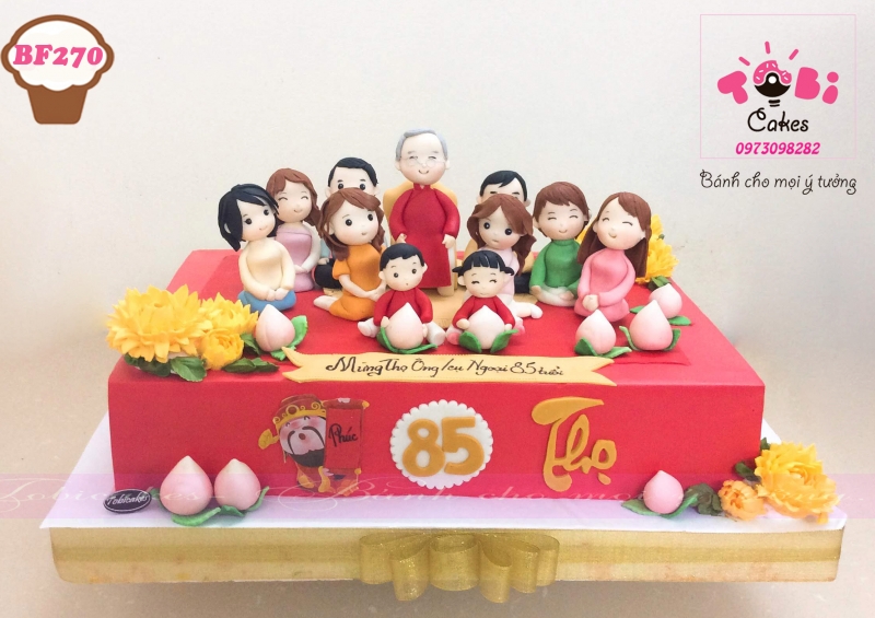 [BF270] BÁNH SINH NHẤT / MỪNG THỌ ÔNG