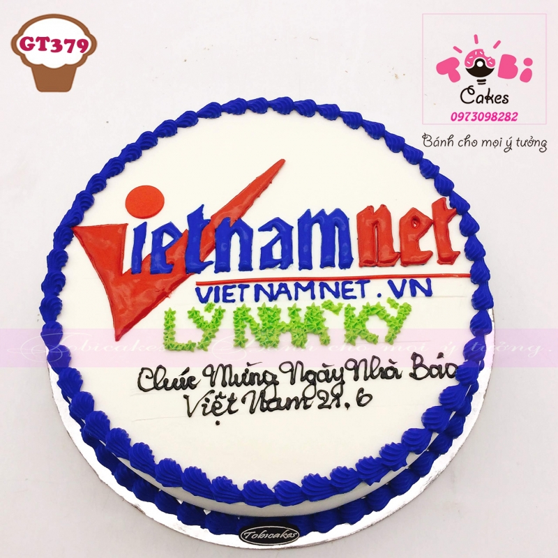 [GT379]BÁNH SINH NHẬT DÀNH TẶNG NGÀY NHÀ BÁO