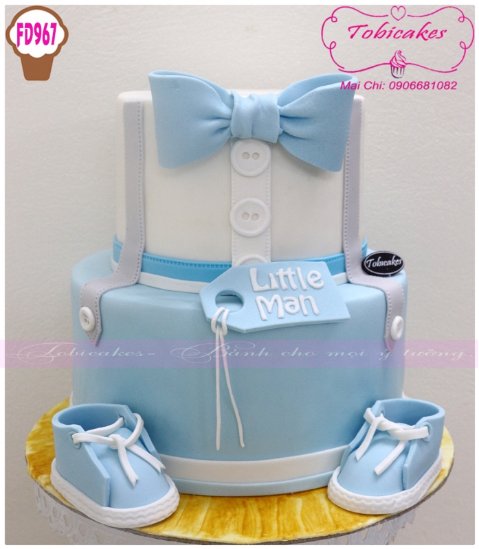BÁNH SINH NHẬT TRANG TRÍ CHỦ ĐỀ LITTLE MEN