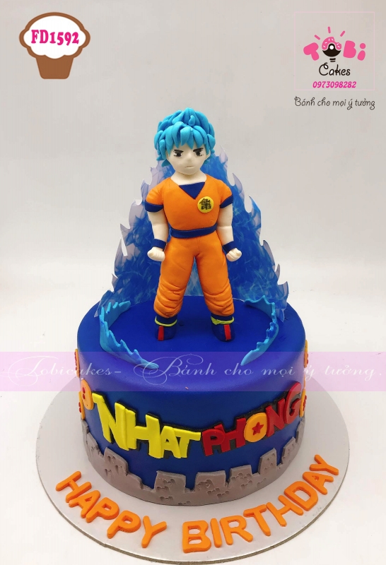 [FD1592] BÁNH SINH NHẬT TẠO HÌNH SOGOKU DÀNH CHO BÉ TRAI