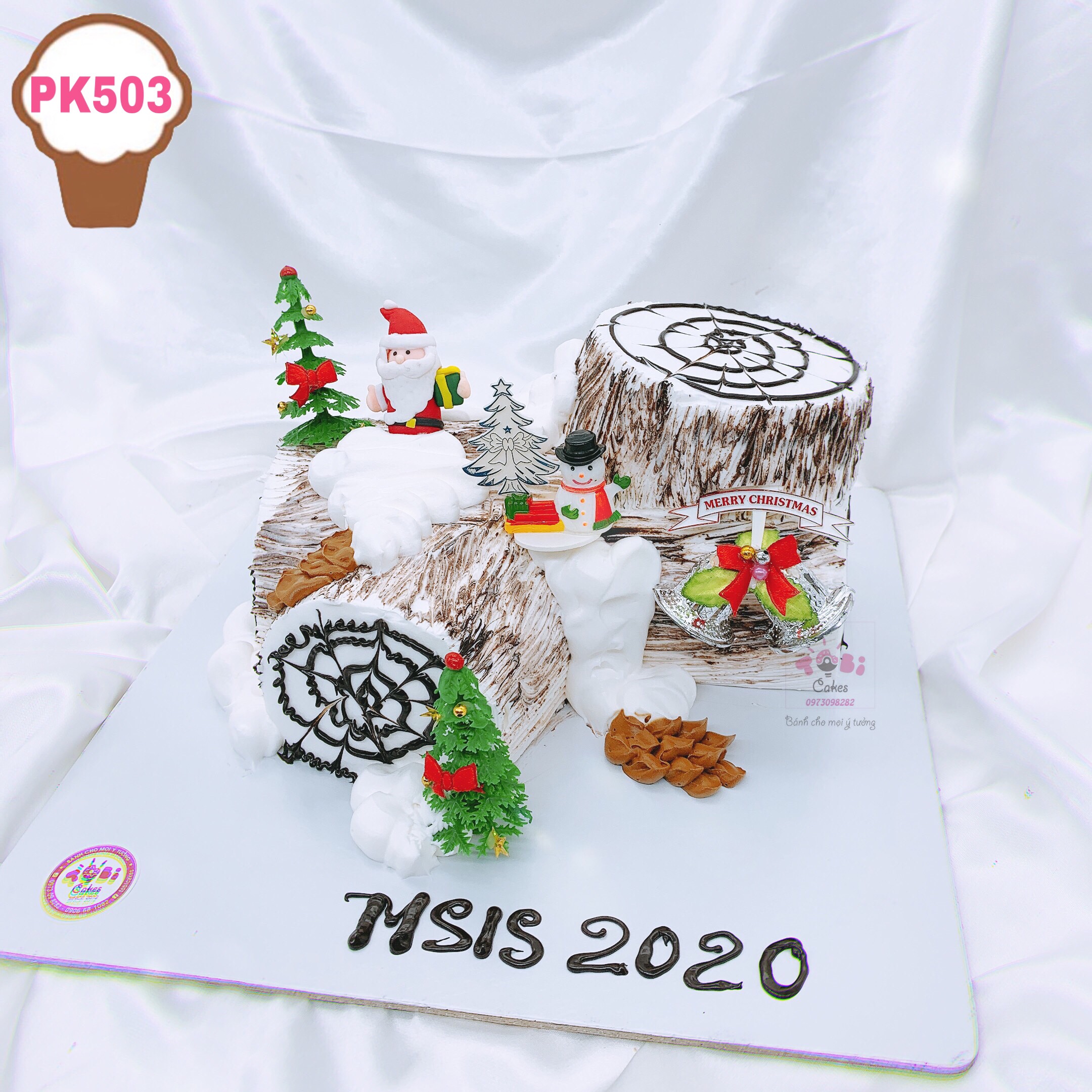 PK503 - BÁNH GATO CHỦ ĐỀ GIÁNG SINH