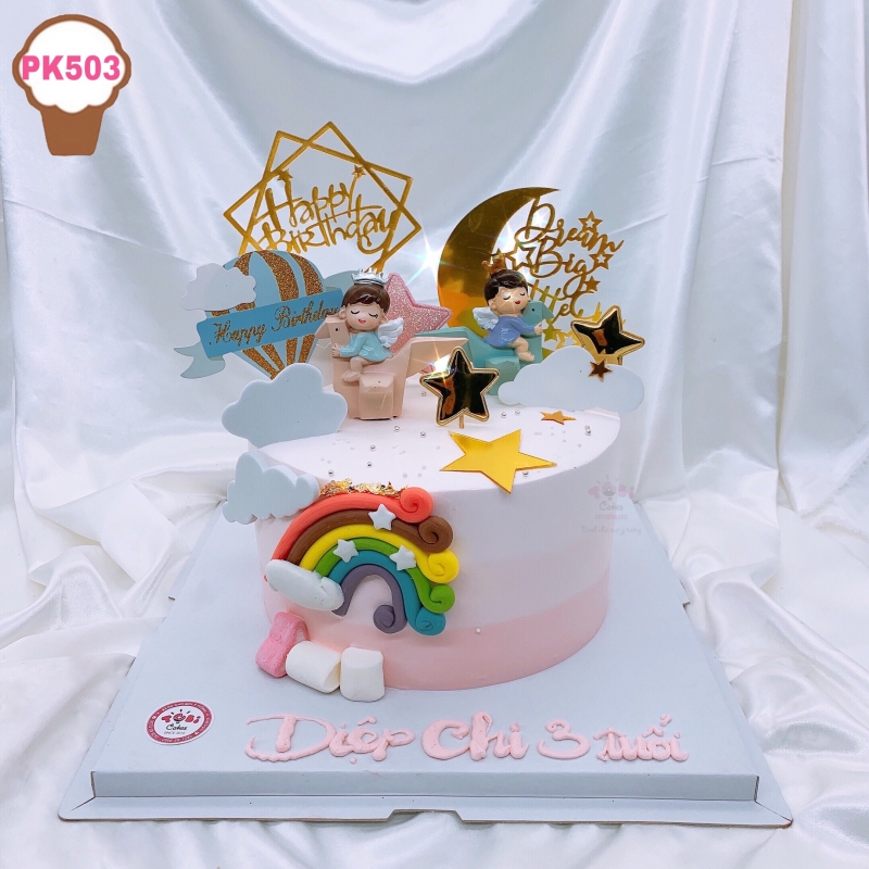 PK503 - BÁNH GATO CHỦ ĐỀ EM BÉ