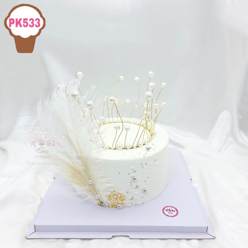PK533 - BÁNH SINH NHẬT VƯƠNG MIỆN NGỌC TRAI ĐIỆU ĐÀ DÀNH CHO CÁC BẠN GÁI
