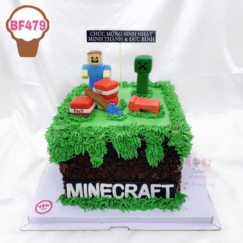 BF479 - BÁNH SINH NHẬT LEGO DÀNH CHO CÁC BÉ TRAI
