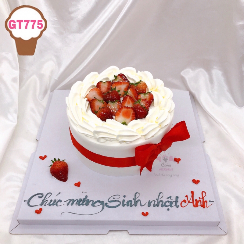 GT775 - BÁNH GATO TẶNG NGƯỜI YÊU NGÀY VALENTINE