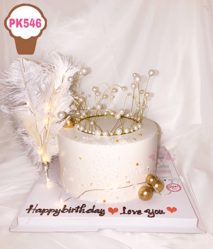 PK546 - BÁNH GATO VƯƠNG MIỆN NGỌC TRAI DÀNH TẶNG BẠN GÁI