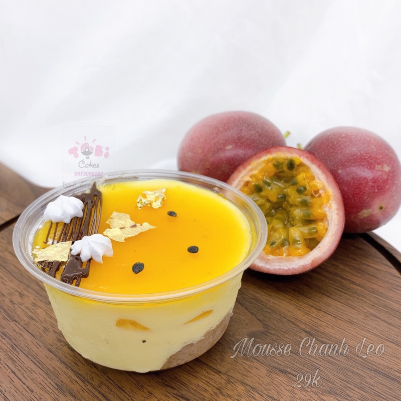 MOUSSE CHANH LEO CỐC