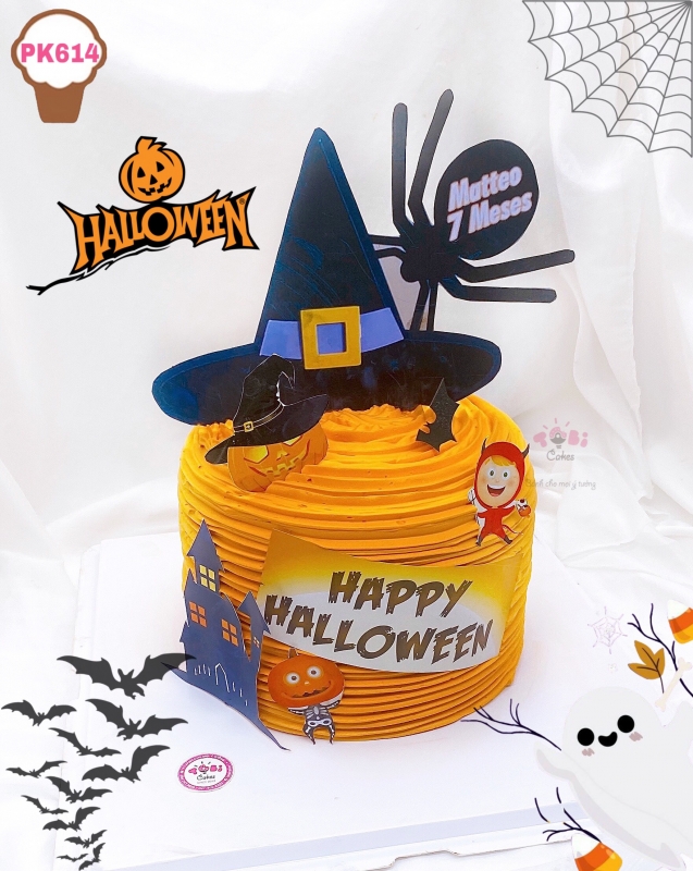 PK614 - BÁNH SINH NHẬT HALLOWEEN DÀNH CHO CÁC BÉ