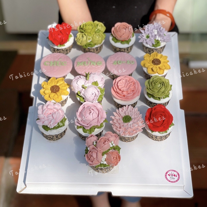 CUPCAKE HOA ĐẸP NHẤT, ĐỘC ĐÁO NHẤT