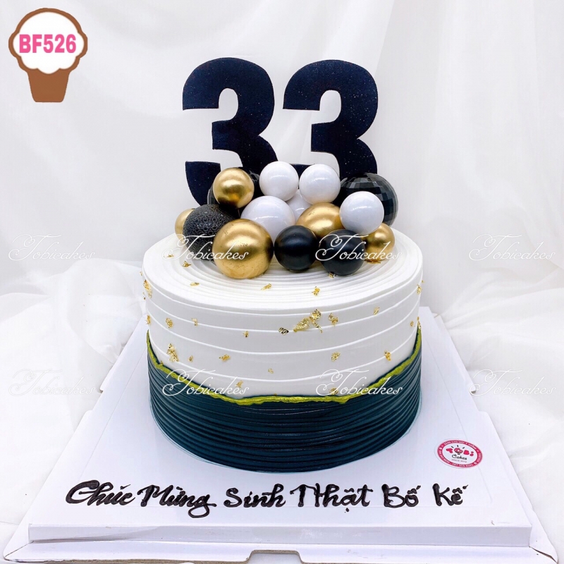 BF526 - BÁNH SINH NHẬT TẶNG BỐ, TẶNG NGƯỜI YÊU ĐƠN GIẢN SANG TRỌNG VÀ ĐỘC ĐÁO
