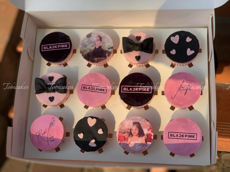 SET BÁNH CUPCAKES BLACKPINK