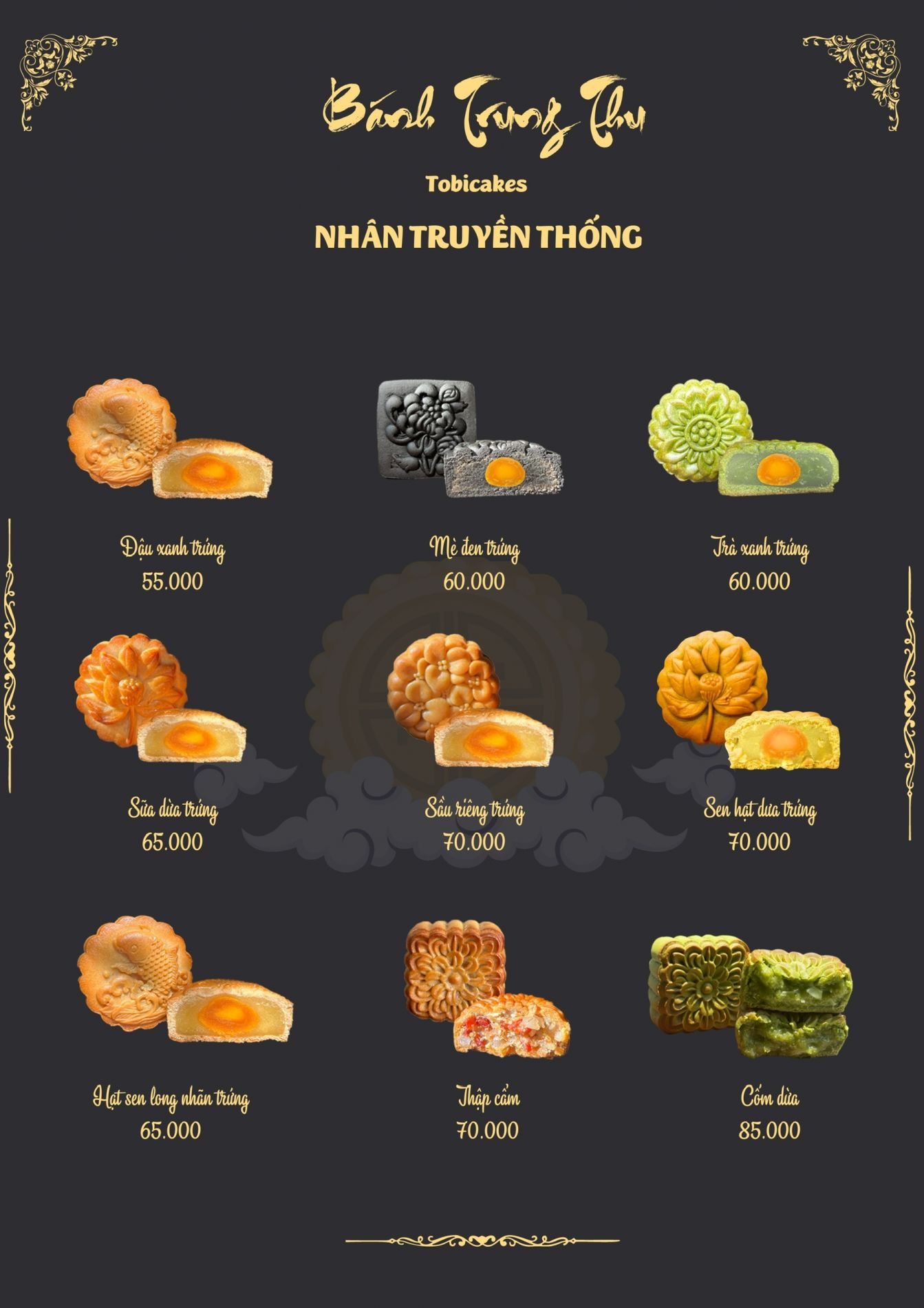 Bánh nướng Mè đen 125gr