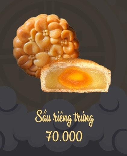 Bánh nướng sầu riêng trứng 125gr