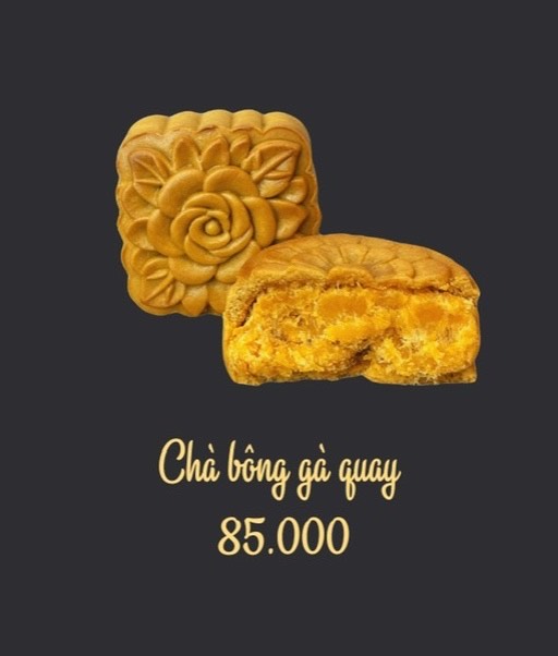 Bánh nướng Chà bông gà quay 125gr