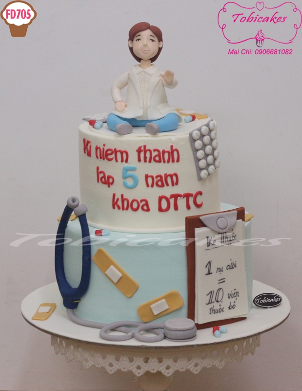 BÁNH SINH NHẬT DÀNH TẶNG BÁC SĨ