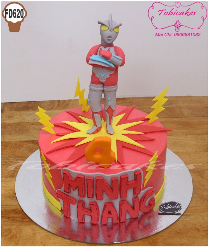 BÁNH SINH NHẬT TẠO HÌNH SIÊU NHÂN ĐIỆN QUANG