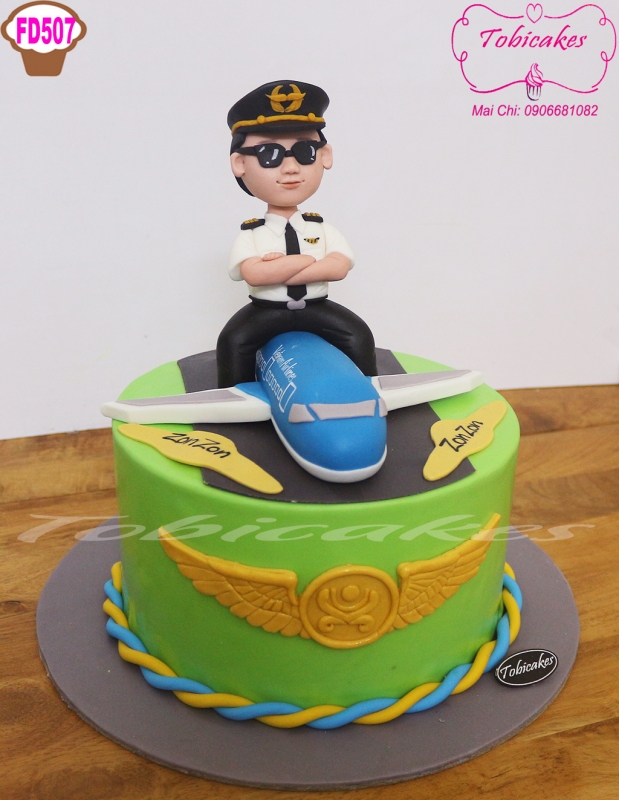 BÁNH SINH NHẬT DÀNH TẶNG PHI CÔNG VIETNAM AIRLINE