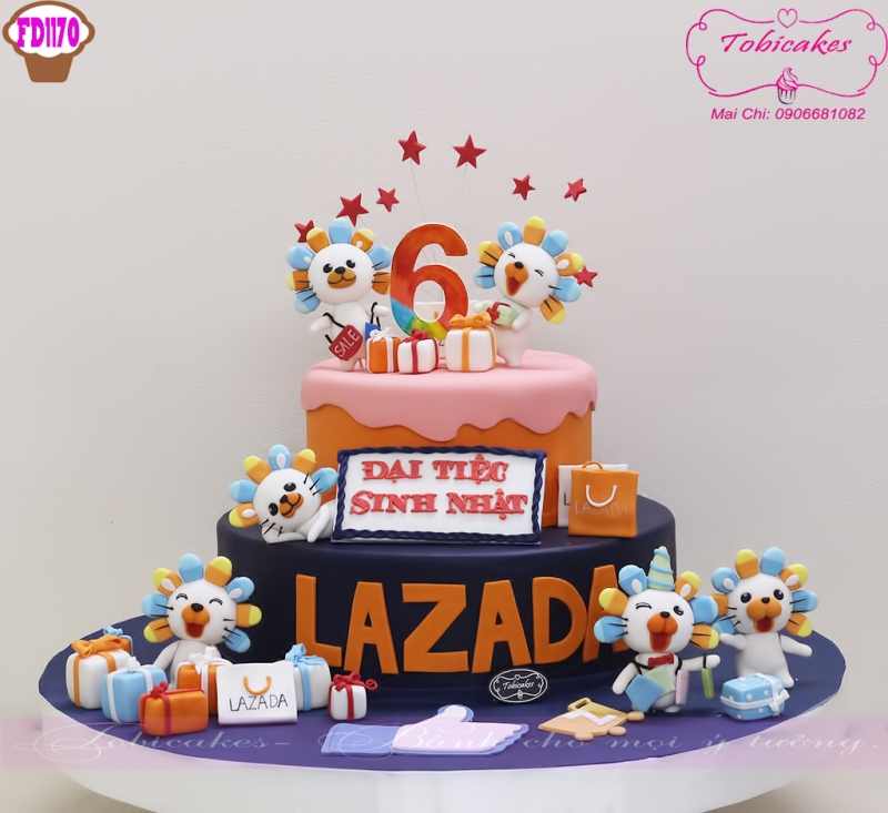 [FD1170] BÁNH SINH NHẬT DÀNH CHO LAZADA