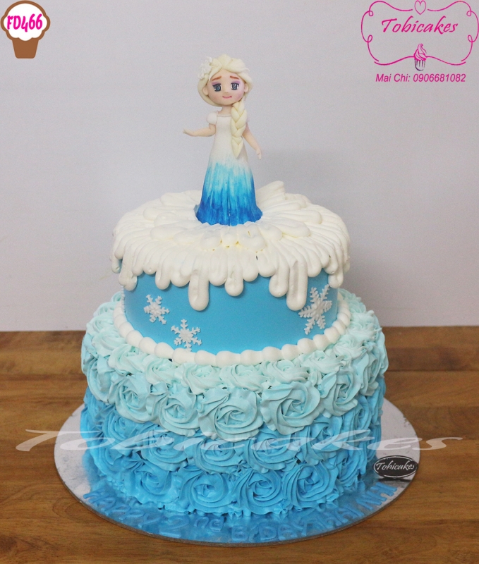 BÁNH SINH NHẬT TẠO HÌNH ELSA