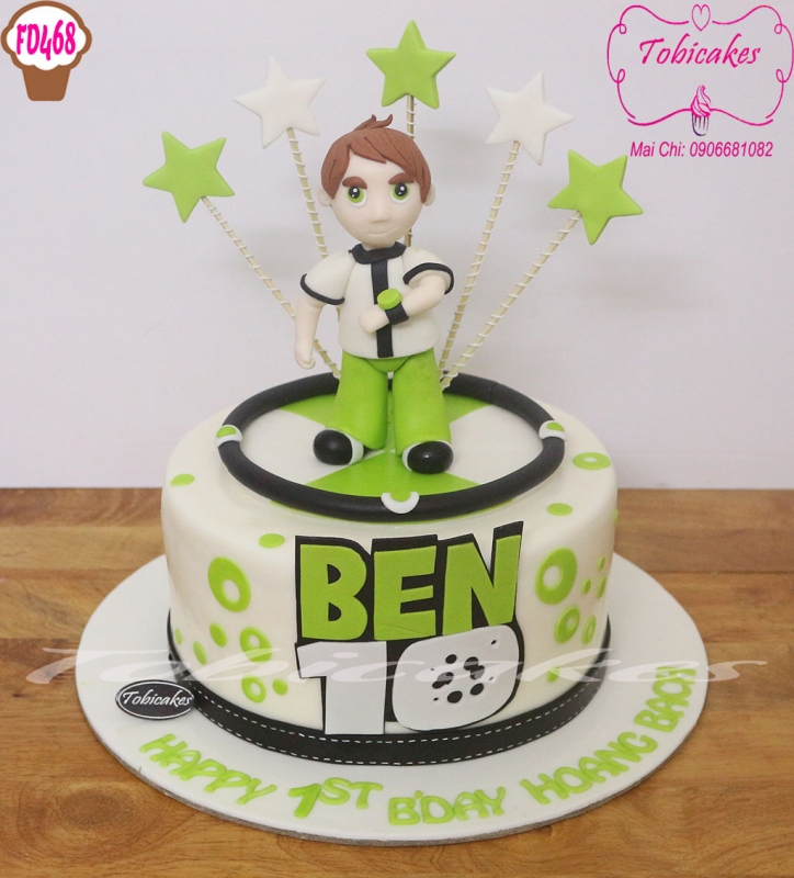 BÁNH SINH NHẬT TẠO HÌNH BEN 10