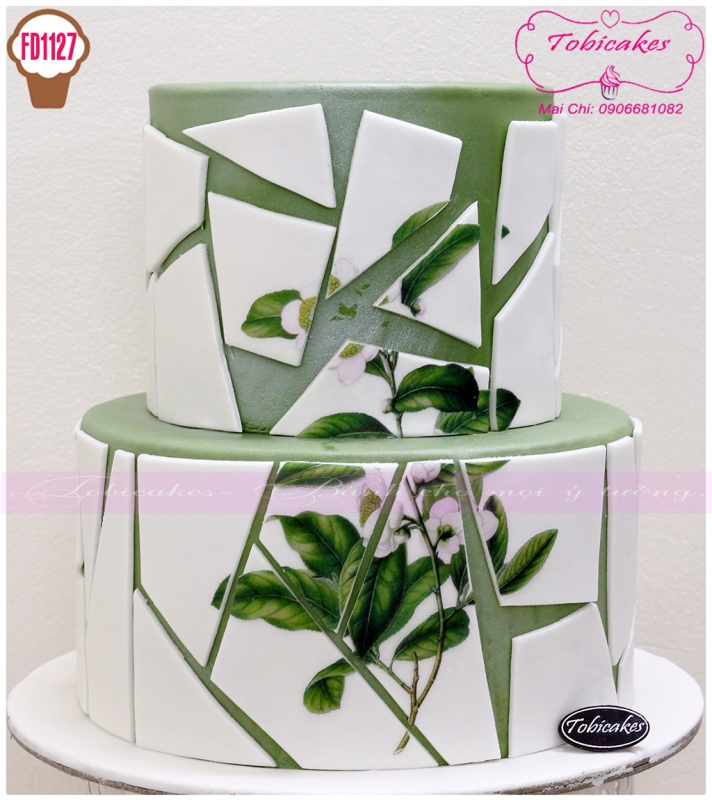 [FD1127] BÁNH SINH NHẬT TRANG TRÍ TRANG NHÃ SANG TRỌNG