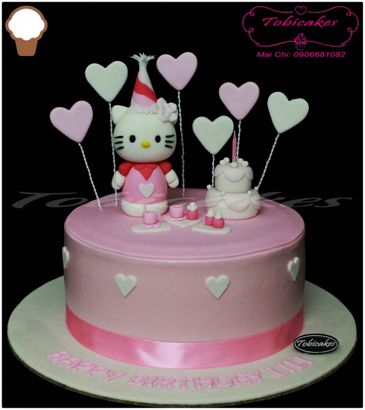 BÁNH SINH NHẬT TẠO HÌNH MÈO KITTY