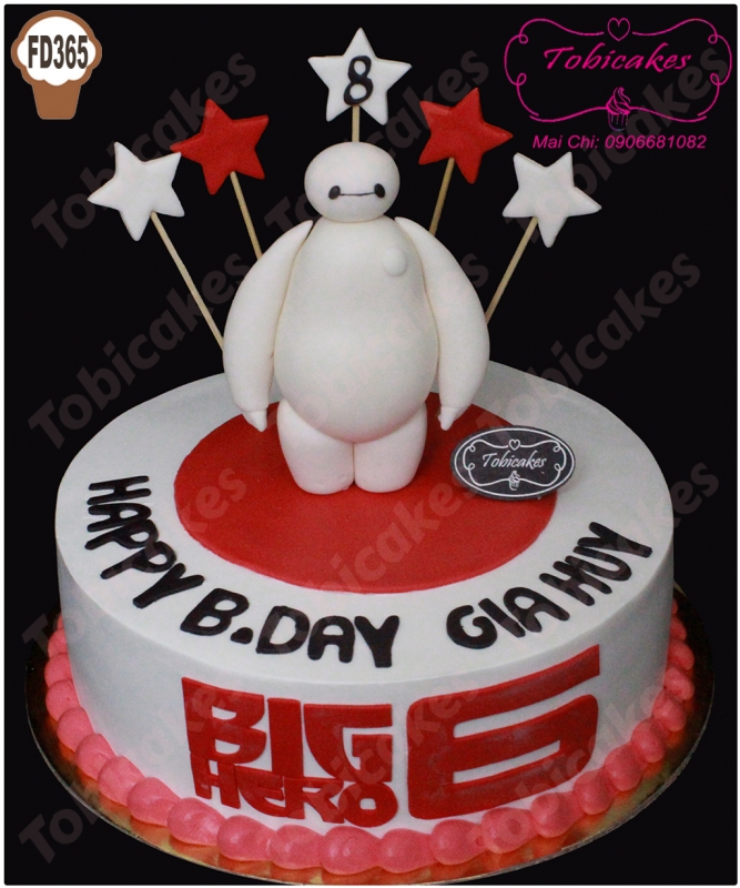 [FD365] BÁNH SINH NHẬT TẠO HÌNH BAYMAX