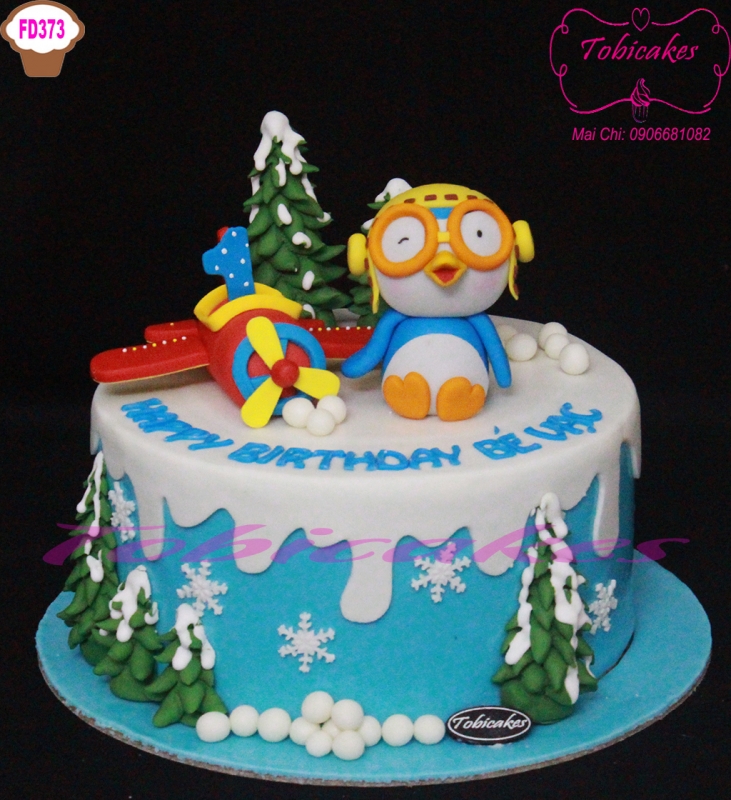 [FD373] BÁNH SINH NHẬT TẠO HÌNH PORORO